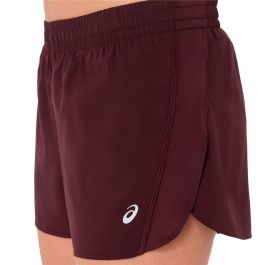 Pantalones Cortos Deportivos para Mujer Asics Core Split Marrón 45 1/3