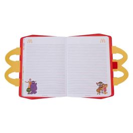 Loungefly Cuaderno Happy Meal McDonalds Cuero Vegano con Notas Adhesivas 20x12,5cm