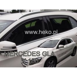 Deflector de viento HEKO HO23295 MERCEDES GLA (X156) 4 Piezas Deflector de viento HEKO HO23295 MERCEDES GLA (X156) 4 Piezas