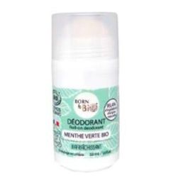BORN TO BIO Desodorante Menta Verde Bio 50ml con Bambú y Salvia, sin sales de aluminio, certificado Cosmos Organic Precio: 5.89000049. SKU: B14EJXPD3C