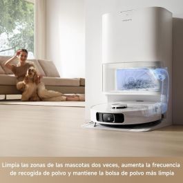 Dreame 010204AA001089 Robot Aspirador L40 Ultra AE Kit Black Fregasuelos con RoboSwing MopExtend, 10000 Pa, para Mascotas