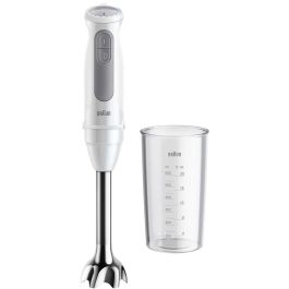 Braun Batidora de Mano Mq50001M 1000 W Blanco y Acero Inoxidable - Minipimer 5 Vario con 21 Velocidades