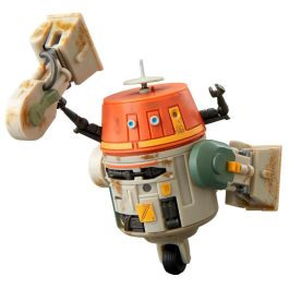 HASBRO Star Wars The Black Series Figura articulada Chopper C1-10P y Ahsoka 15cm con accesorios