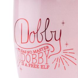 ERIK Taza Premium Dobby Harry Potter con Tapa Silicona 3D Cerámica 350ml