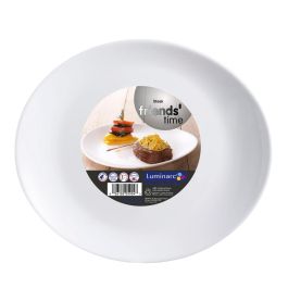 Plato Steak Opal Friends Time Luminarc 30x26 cm