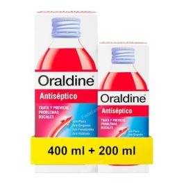 ORALDINE Antiséptico Colutorio Pack 600 Ml (400 Ml + 200 Ml) Precio: 11.88999966. SKU: S0595057