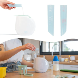 Badabulle BAD3661276189744 Calentador de Biberones Pastel Hogar-Coche