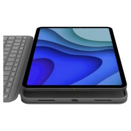 LOGITECH - Teclado táctil en folio - Gris