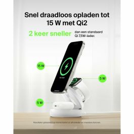 Cargador Inalámbrico Belkin WIZ034KQWH Blanco