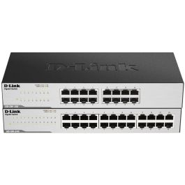 D-Link GO-SW-24G Switch de Escritorio 24 Puertos Gigabit No Administrado Plug & Play Ethernet Eficiente