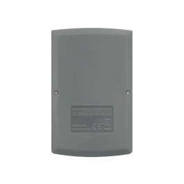 Liderpapel xf07 Calculadora de Bolsillo 8 Dígitos Solar y Pilas Gris 98x62x8 mm