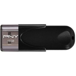 PNY USB 2.0 Attaché 4 16GB Tapa Negro Precio: 23.68999952. SKU: B1D6STKKZV