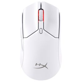 HyperX 7D389AA Ratón Gaming Inalámbrico Pulsefire Haste 2 Mini Blanco Ultraligero 60g Conexión Dual 2.4GHz/Bluetooth Sensor 26K PPP hasta 26000