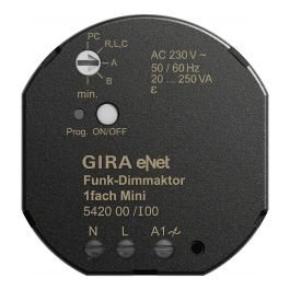 GIRA 542000 Funk Dimmaktor Mini 20 250 VA Gira eNet Precio: 178.58999961. SKU: B1K45GFRGE