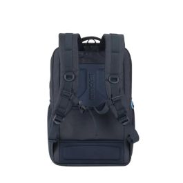 Rivacase Mochila Gaming 7861 Borneo ECO azul 17.3" - Resistente al agua, compartimento para portátil, tablet, USB, 28 litros