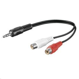 MicroConnect Cable adaptador de audio; 3.5 mm macho a RCA hembra, 0.2m Precio: 2.50000036. SKU: B18FZ4D47V