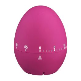 Collections Colors Temporizador de cocina tipo huevo con tacto de goma, Ø7,5 cm, Colores surtidos