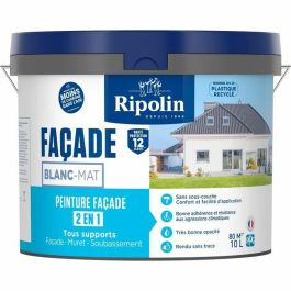 Ripolin 474646 Pintura para Fachadas Clásica 2 en 1 Blanco Mate 10 L Precio: 119.68999955. SKU: B1266MJQCV