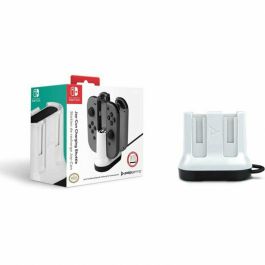 PDP Cargador PDP0708056067564 para 2 pares de mandos Joy-Con de Nintendo Switch - Blanco