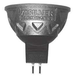 Silver Bombilla Led Pro Dicroica 5W Equivalente 60W Luz Cálida 3000K Casquillo GU5.3