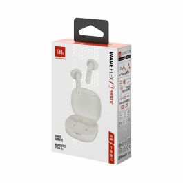 Auriculares Inalámbricos con Estuche de Carga JBL Wave Flex Blanco