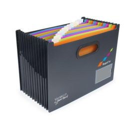 Bastidor Carpetas Colgantes Rapesco Antibacteriano Supafile A4 13 Pocket Multicolres (1300 Hojas) Negro Precio: 12.50000059. SKU: B1EAT3H5W5