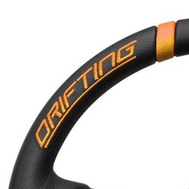 Momo Volante Drifting 350 mm Piel Naranja MOMVDRIFT35NEARR