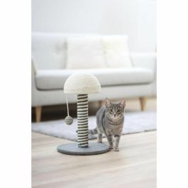 Kerbl Rascador para gatos KER4018653992289 Tronco 42 cm Gris/blanco Sisal Base ø 30 cm