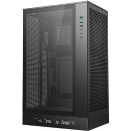 DeepCool CH270 DIGITAL Mini Tower PC Negro, para placas base micro ATX y Mini-ITX