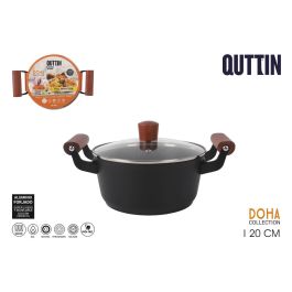 Cacerola Inde 20 cm con tapa Doha Quttin (4 Unidades) Precio: 85.95000018. SKU: B1FMF4KGSK