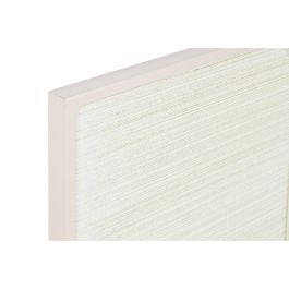 Cuadro Moderno DKD Home Decor Crema 3 x 80 x 80 cm (2 Unidades)