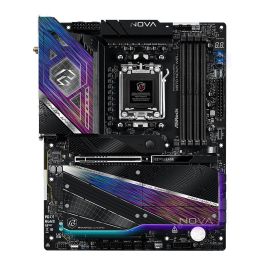 ASRock X870 Nova WiFi AM5 ATX Motherboard - AMD X870 Chipset, Socket AM5, DDR5 8400MHz, 5GbE LAN, WiFi 7, Bluetooth 5.4, USB4, M.2, HDMI, 256GB Max Precio: 358.50000032. SKU: B185VWE7P3