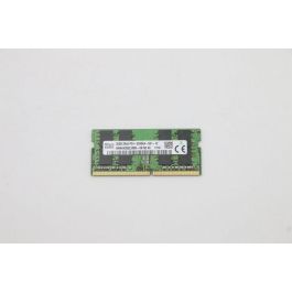 Lenovo SODIMM memory module, 32GB capacity, DDR4 technology, 3200MHz speed, designed for Lenovo ThinkPad T14 Gen 3. Lenovo SODIMM memory module, 32GB capacity, DDR4 technology, 3200MHz speed, designed for Lenovo ThinkPad T14 Gen 3.