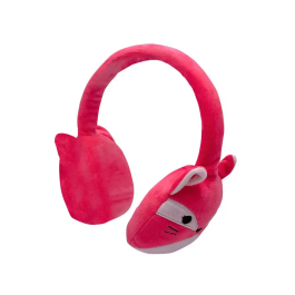 Wondee Auriculares Bluetooth Peluche Squishmallows Fifi para Niños Cómodos y Seguros