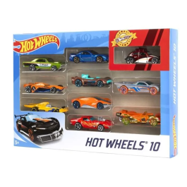 Mattel Coche Hot Wheels Pack 10 Unidades - Modelos Surtidos