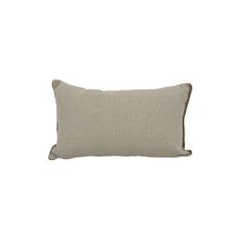 DKD Home Decor Cojín Boho de Algodón y Yute Natural 50 x 30 cm (2 Unidades)