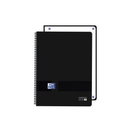 Oxford Cuaderno Espiral Europeanbook 1 Live&Go DIN A4+ 80 Hojas Cuadro 5mm Tapa Plástico Negro Precio: 4.68999993. SKU: B18GBE6GEA
