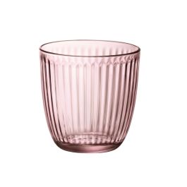 Bormioli Rocco Set 6 Vasos Bajos Vidrio 29 cL Line Rosa con Relieve Fabricado en Italia Apto Lavavajillas Precio: 5.79000004. SKU: S2706159