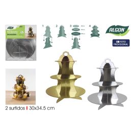 Base para Repostería de 3 Niveles - 16, 23, 30 cm - Algon (24 Unidades) Precio: 44.5000006. SKU: B188B95MK5