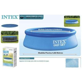 Cubrepiscinas Intex 28014 Redondo Solar Ø 488 cm