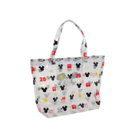 Bolsa de Compras Mickey Mouse Clubhouse Beach Multicolor Transparente 54 x 35 x 17 cm