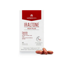 Cantabria Labs Iraltone aga plus tratamiento anti-caida capsulas pack 60un Precio: 32.5000005. SKU: B16N8QCDMM