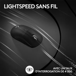 Logitech G PRO X SUPERLIGHT 2 LIGHTSPEED Ratón Gaming Inalámbrico Óptico 32000 DPI Negro para mano derecha