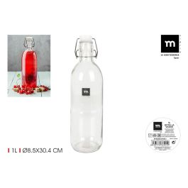 La Mediterranea Botella Vidrio Tapon Clasico 1L Precio: 45.89999964. SKU: B1EF4KTS24