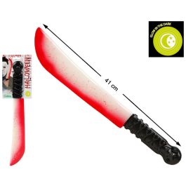 Cuchillo Halloween Sangriento Brillo En La Oscuridad Precio: 1.49999949. SKU: B1JYETVFJ2