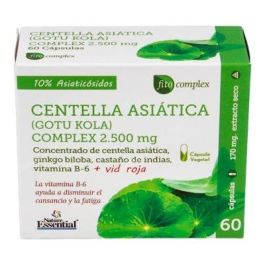NATURE ESSENTIAL Centella Asiatica Complex 2500Mg 60 Cápsulas para Piernas Cansadas con Vitamina B6 Precio: 15.4999999. SKU: B1JKK2LDTS