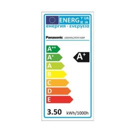 Panasonic-Panalight LDGHV5L27CFE142EP Lámpara LED Esférica Frost E14 3,5W 2700K 180º Panasonic-Panalight LDGHV5L27CFE142EP Lámpara LED Esférica Frost E14 3,5W 2700K 180º