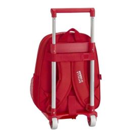 Cartera Escolar Safta Con Carro Sporting De Gijon 270x330x100 mm Cartera Escolar Safta Con Carro Sporting De Gijon 270x330x100 mm