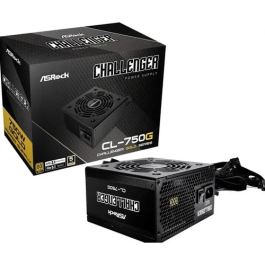ASRock Fuente Alimentacion CL-750G PSU 750W 80 PLUS GOLD 120MM ACTIVE PFC PCI-E 5.1 (12+4pin)x1 PCI-E (6+2 pin)x4 SATA (5 pin)x4 90-UXC075-GNEAAA Precio: 97.68999977. SKU: B19DFW32P9