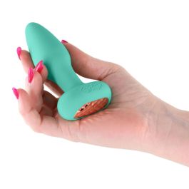 Plug Vibrador Anal NS Novelties Prism Verde Plug Vibrador Anal NS Novelties Prism Verde